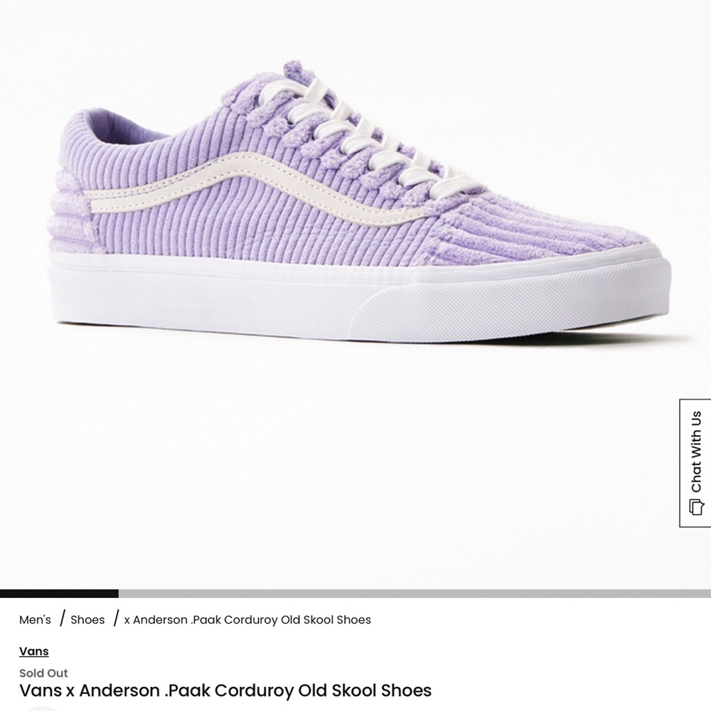 Vans X Anderson Paak Corduroy Old Skool Vans